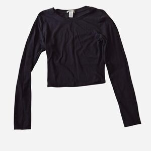 Unbranded Women's Black Crop-top